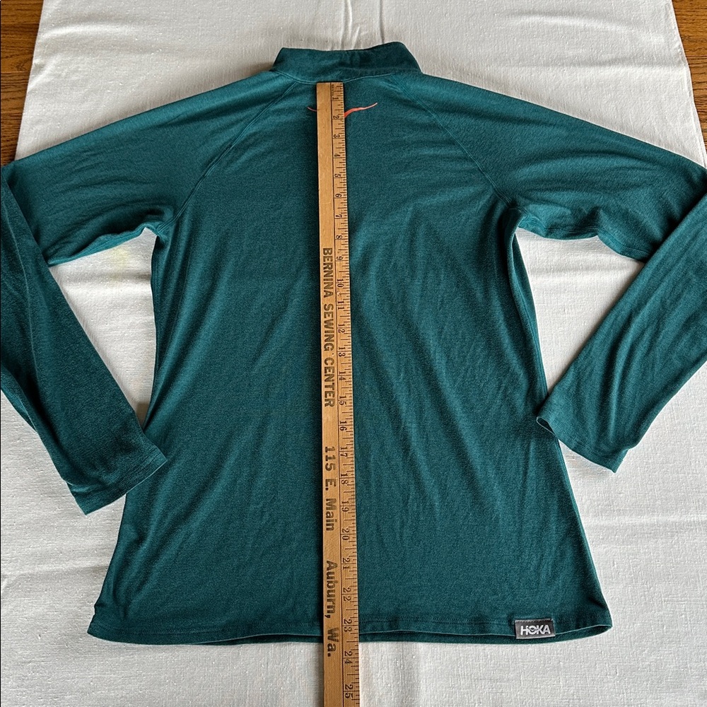 rabbit x Hoka 1/4 Zip Green S - Picture 4 of 7